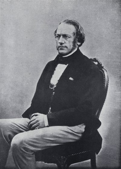 De componist Richard Wagner door Nadar